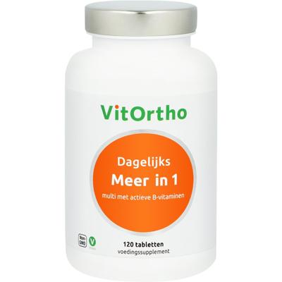 VitOrtho Meer In 1 Dagelijks Tabletten 120st VitOrtho Meer In 1 Dagelijks Tabletten 120st