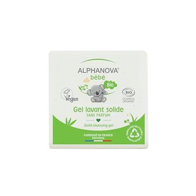 Alphanova Bebe Baby bio solid cleansing gel 100 Gram