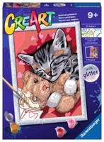 Ravensburger creart serie D peaceful kitten - thumbnail