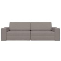 Vloersofa Bed Taupe 245 x 78 x 77 cm Stof - thumbnail