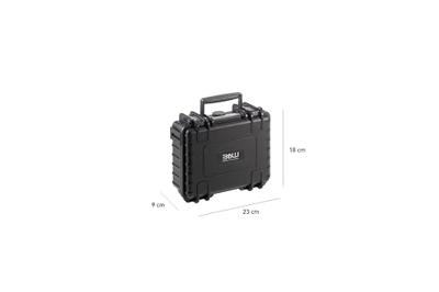 B&W outdoor.cases outdoor koffer voor DJI Osmo Pocket 3 Creator Combo, zwart