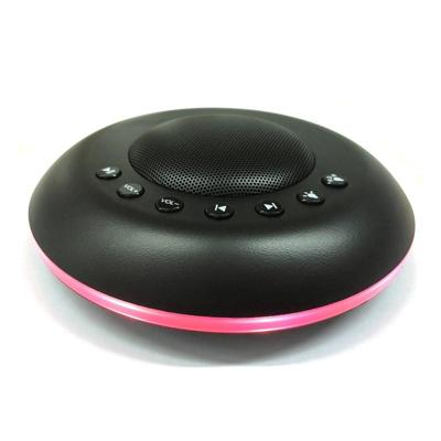Ultra-thin UFO Shape White Noise Sleep Machine Built in 20 Sounds(Black)