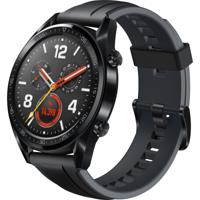 Huawei Watch GT 55023255 - siliconen band - grafietzwart - thumbnail