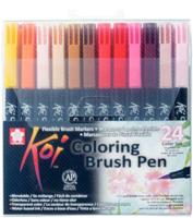 Sakura koi coloring brush pen set, 24 kleuren - thumbnail