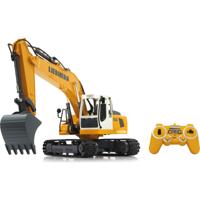 Jamara graafmachine RC Liebherr R936 2,4 GHz geel 1:20 - thumbnail