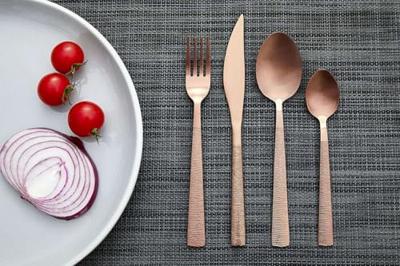 Buccan - Bestekset - Florence - 24 delig - Rosegoud