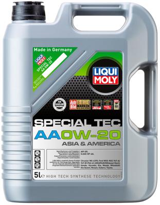 LIQUI MOLY motorolie "special tec aa". spec.tec aa 0w-20 5l motoroil
