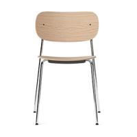 Audo Copenhagen Co Chair eetkamerstoel chroom natural oak - thumbnail