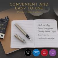 Inktpatroon Parker Quink mini tbv Parker esprit zwart pak à 6 stuks - thumbnail