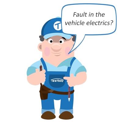 Testboy Tweepolige spanningstester CAT I LED