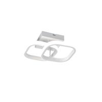 Trio Witte plafondlampKasia vierkant design - R63531931 - thumbnail
