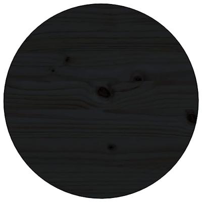 Salontafel 55x60 cm massief grenenhout zwart Salontafel 55x60 cm massief grenenhout zwart