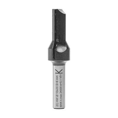 ENT Wisselmes groeffrees HM 10x20mm, Kolf 8mm - 7920041 - 7920041