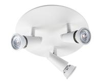 SG Conny Rond Plafondlamp 3x6W 2700K mat wit dimbaar 912832 - thumbnail