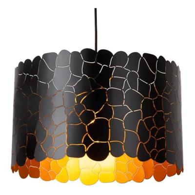 Lucide ALMELO - Hanglamp - Ø 40 cm - 1xE27 - Zwart