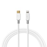 Apple Lightning-Kabel | Apple Lightning 8-Pins Male - USB-C | 1,00 m | Wit - thumbnail