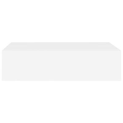 Wandschap met lade 40x23,5x10 cm MDF wit Wandschap met lade 40x23,5x10 cm MDF wit
