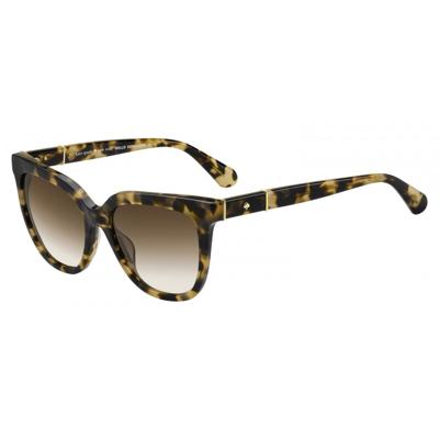 Kate Spade zonnebril Kahli dames zwart/goud Kate Spade zonnebril Kahli dames zwart/goud