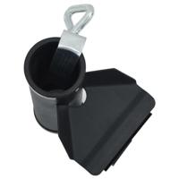 Parasolklemmen voor balkon 2 st 25-38 mm staal - thumbnail