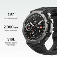 Smartwatch Amazfit W2323GL1N Zwart 1,5" - thumbnail