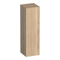 Brauer Inspire - Hoge Kast - 120 cm - 1 Deur - Greeploos - Rechtsdraaiend - Lamellen Eiken Naturel - thumbnail