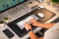 Satechi Vegan-lederen premium desk mat - Black - thumbnail