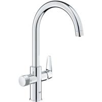 Keukenfilterkraan - Chroom - Waterfiltratie - Hoge C-vormige uitloop - 150° draaibaar - GROHE Blue Pure StartCurve - 30592000 - thumbnail