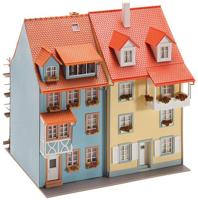 Faller 130494 H0 Stadshuizen met steigers - thumbnail