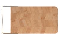 Snijplank Home ESPRIT Gouden Natuurlijk Metaal Bamboe 35,5 x 17,5 x 1,5 cm - thumbnail