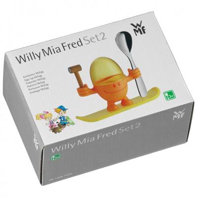 WMF - McEgg - Eierdopje Oranje met lepel WMF - McEgg - Eierdopje Oranje met lepel