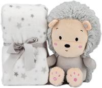 Interbaby babydeken en knuffel Leeuw 80 x 110 cm pluche - thumbnail