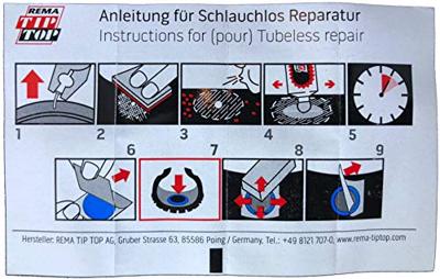 TIP TOP reparatie-assortiment "tt06" patch kit "tt06"