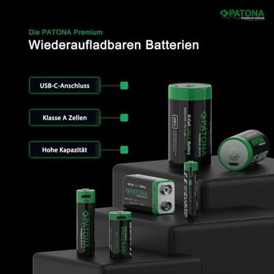 4 x AA oplaadbare batterijen, USB-C aansluiting - 1,5V - 2000mAh 4 x AA oplaadbare batterijen, USB-C aansluiting - 1,5V - 2000mAh