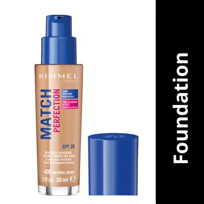 Rimmel London Foundation Match Perfection 400 Natural Beige Rimmel London Foundation Match Perfection 400 Natural Beige
