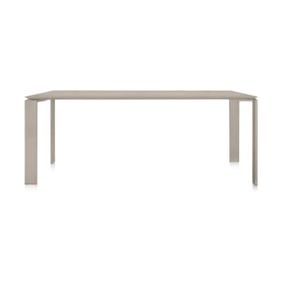 Kartell Four eettafel 190x79 cm Beige Kartell Four eettafel 190x79 cm Beige