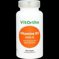 Vitamine D3 3000IE 300 Softgels - thumbnail