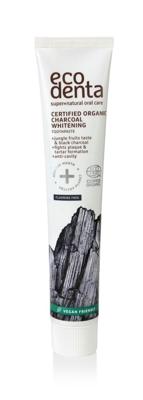 Ecodenta Tandpasta Charcoal Whitening