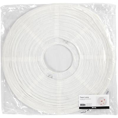 Creativ Company Rijstpapier lamp wit, 35cm