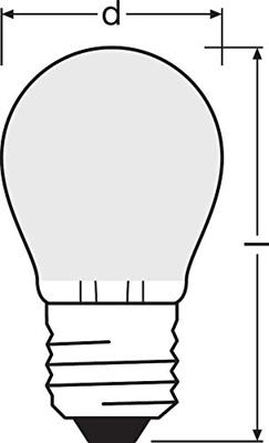 OSRAM HOMELIGHTING 4058075435124 LED-lamp Energielabel E (A - G) E27 Peer 4 W = 40 W Koudwit (Ø x l) 45 mm x 77 mm 1 stuk(s) OSRAM HOMELIGHTING 4058075435124 LED-lamp Energielabel E (A - G) E27 Peer 4 W = 40 W Koudwit (Ø x l) 45 mm x 77 mm 1 stuk(s)