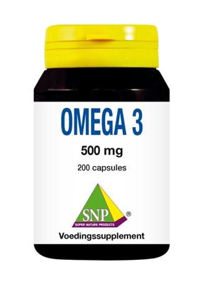 SNP Omega 3 500mg 200 Capsules SNP Omega 3 500mg 200 Capsules