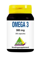 SNP Omega 3 500mg 200 Capsules - thumbnail