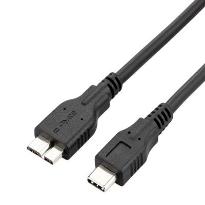 USB-C to Micro USB 3.0 Type-B Cable (Micro BM/CM) Black, 200CM USB-C to Micro USB 3.0 Type-B Cable (Micro BM/CM) Black, 200CM