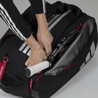 Adidas Black/Red Padel tas 1 - thumbnail