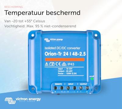 Victron Energy Orion-Tr 24/48-2,5A (120W) Isolated DC-DC converter DC/DC-converter - 40 V, 60 V/3 A 120 W