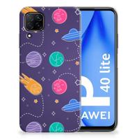 Huawei P40 Lite | Sillicone Back Cover | Space - thumbnail