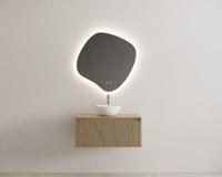 Onderkast Gliss Design Timotheus 70 CM Incl. Topplaat Ash Grey - thumbnail