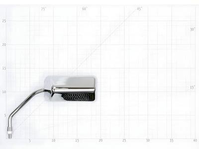 Vicma spiegel "f1" mirrors universal chrome, e356