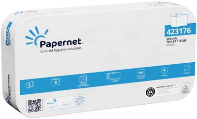 Papernet toiletpapier Special, 2-laags, 400 vellen, pak van 8 rollen
