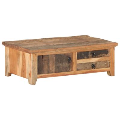 Salontafel 90x50x31 cm massief gerecycled hout