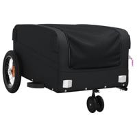 Fietstrailer 30 kg ijzer zwart - thumbnail